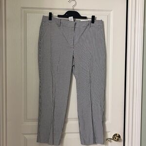 LOFT women’s Pinstriped Black and White Dress Pants